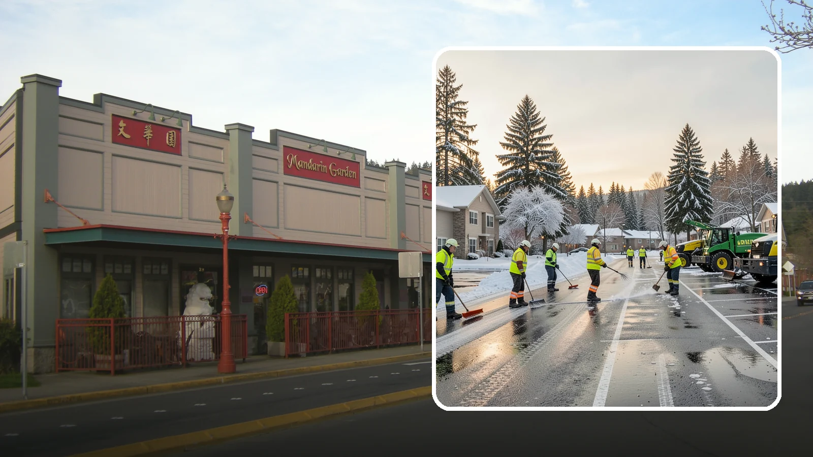 Commercial Snow Removal in Issaquah, King County, WA - When a Puget Sound cold snap drops wet snow across your commercial property, our crews keep parking areas, walkways, and access...