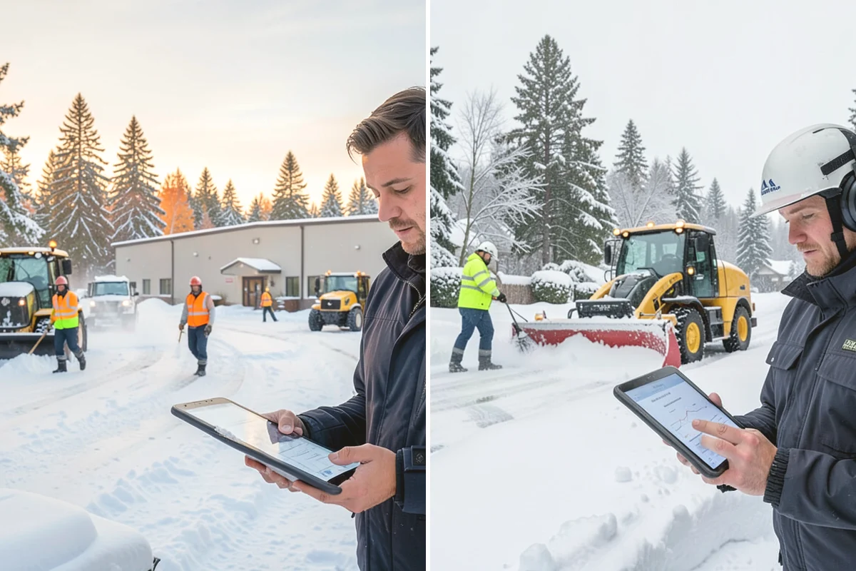 Commercial Snow Removal in Issaquah, King County, WA - Walk the site and map priority zones, obstacles, and snow storage areas