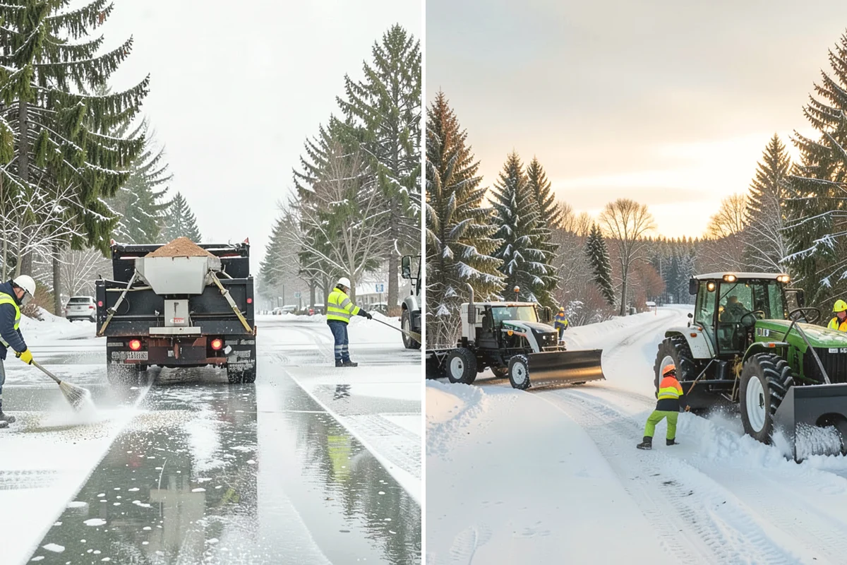 Commercial Snow Removal in La Conner, Skagit County, WA - Walk the site and map priority zones, obstacles, and snow storage areas
