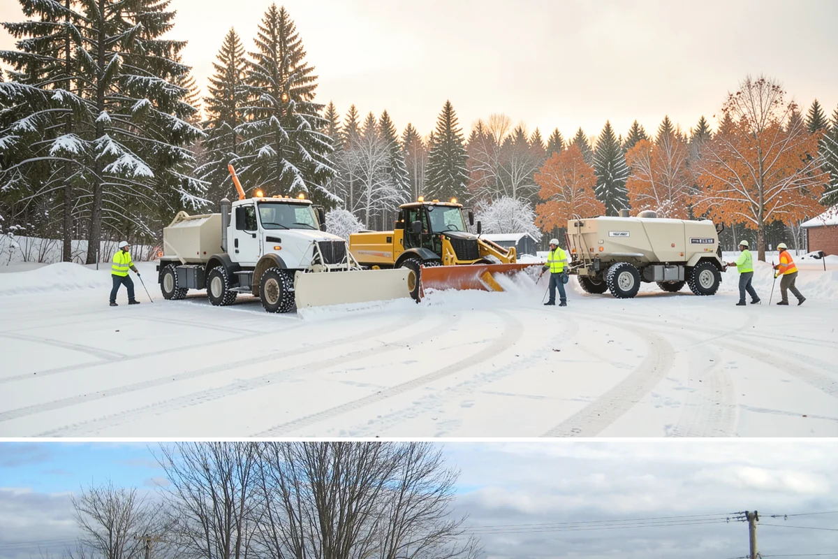 Commercial Snow Removal in Langley, Island County, WA - Western Washington's snow risk runs from late November through February, with the sharpest danger during Fraser outflow events...