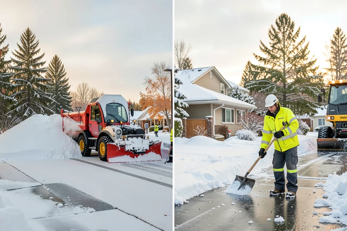 Commercial Snow Removal in Lyman, Skagit County, WA - Walk the site and map priority zones, obstacles, and snow storage areas