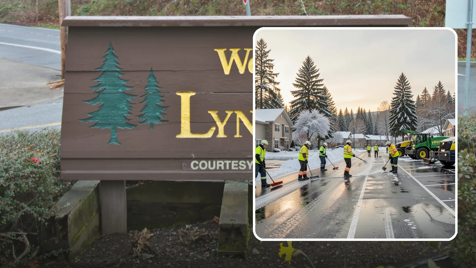 Commercial Snow Removal in Lynnwood, Snohomish County, WA - When a Puget Sound cold snap drops wet snow across your commercial property, our crews keep parking areas, walkways, and access...