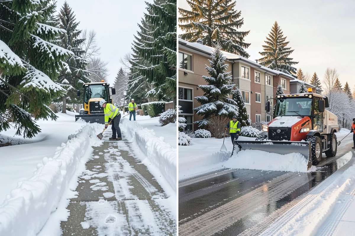 Commercial Snow Removal in Marysville, Snohomish County, WA - Walk the site and map priority zones, obstacles, and snow storage areas