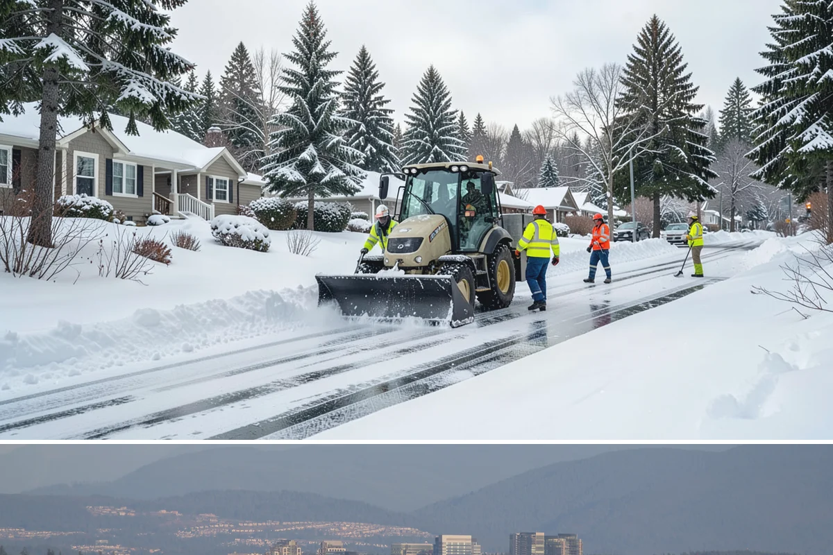 Commercial Snow Removal in Medina, King County, WA - Western Washington's snow risk runs from late November through February, with the sharpest danger during Fraser outflow events...