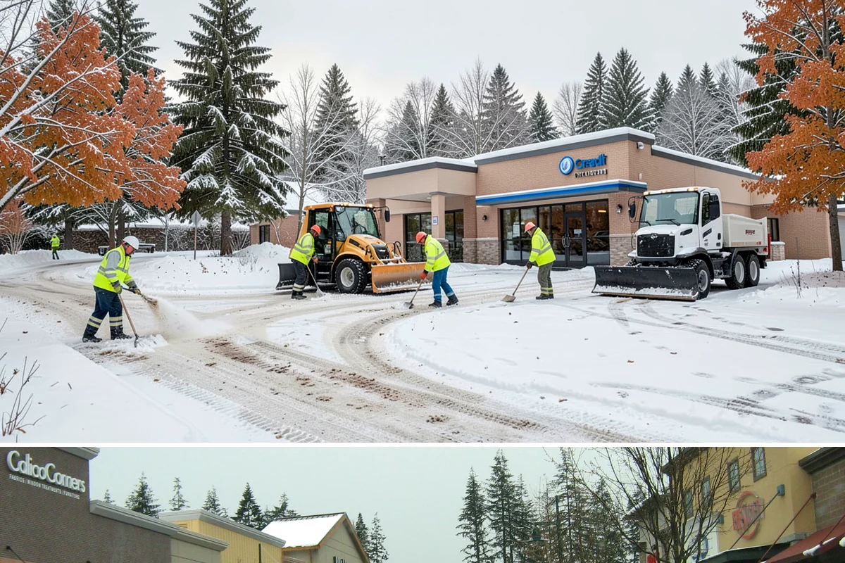 Commercial Snow Removal in Mill Creek, Snohomish County, WA - Western Washington's snow risk runs from late November through February, with the sharpest danger during Fraser outflow events...