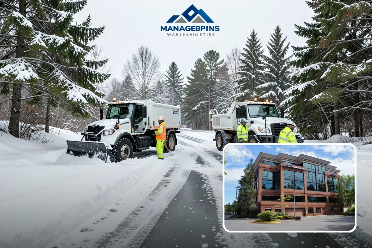 Commercial Snow Removal in Mountlake Terrace, Snohomish County, WA - Priority plowing that keeps customers and staff arriving on schedule