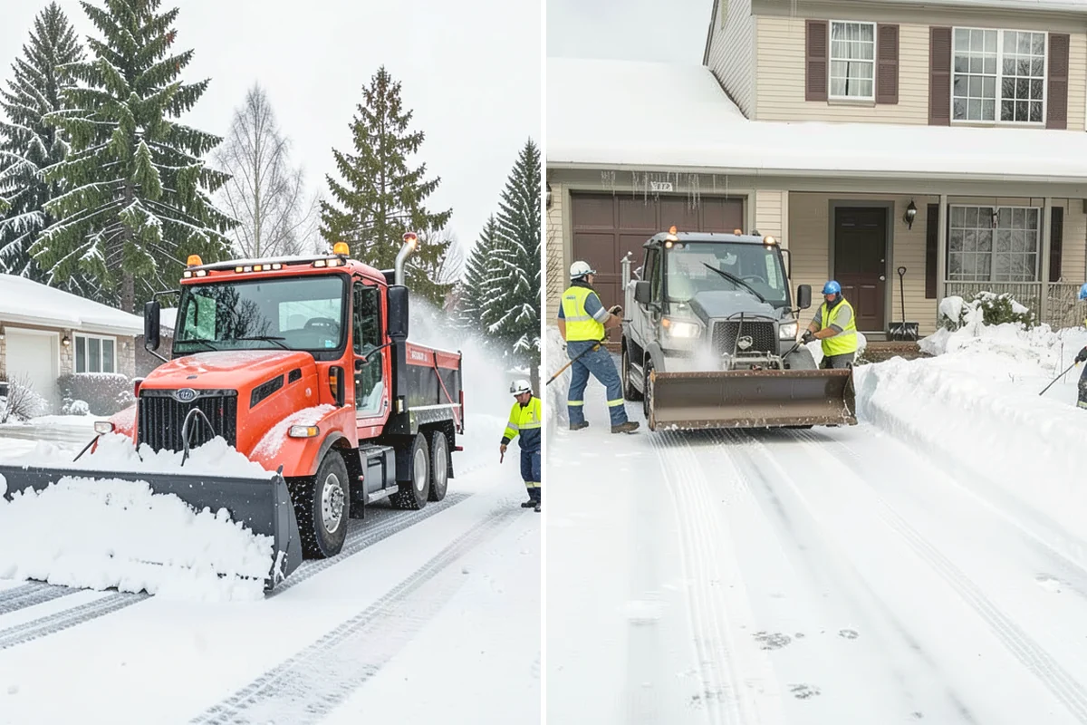 Commercial Snow Removal in Mountlake Terrace, Snohomish County, WA - Walk the site and map priority zones, obstacles, and snow storage areas