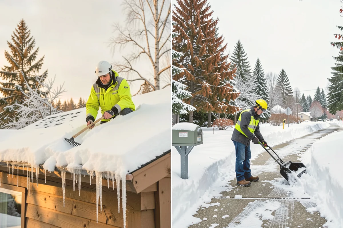 Commercial Snow Removal in Newcastle, King County, WA - Walk the site and map priority zones, obstacles, and snow storage areas