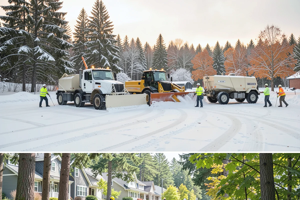 Commercial Snow Removal in Normandy Park, King County, WA - Western Washington's snow risk runs from late November through February, with the sharpest danger during Fraser outflow events...