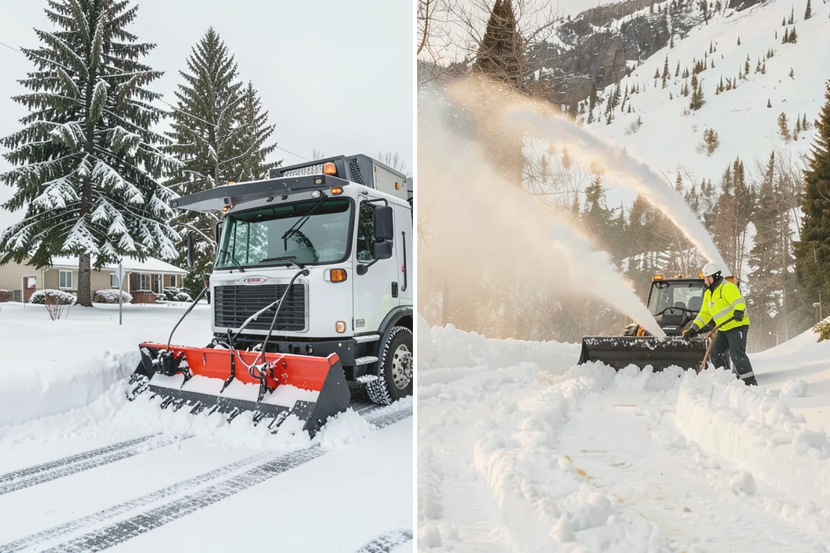 Commercial Snow Removal in North Bend, King County, WA - Walk the site and map priority zones, obstacles, and snow storage areas