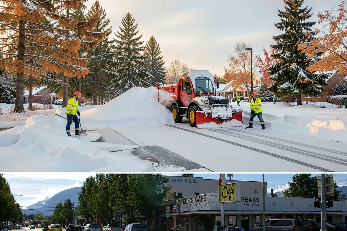 Commercial Snow Removal in North Bend, King County, WA - Western Washington's snow risk runs from late November through February, with the sharpest danger during Fraser outflow events...