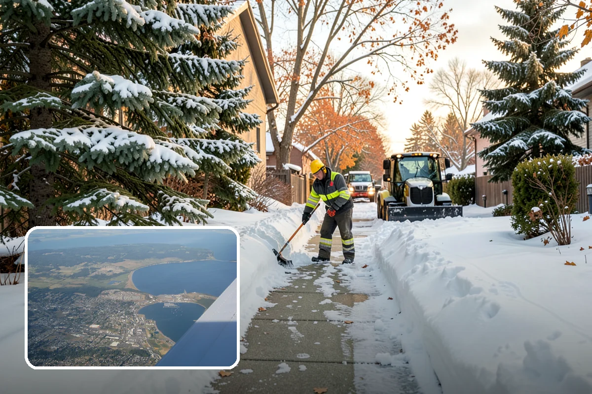 Commercial Snow Removal in Oak Harbor, Island County, WA - Priority plowing that keeps customers and staff arriving on schedule
