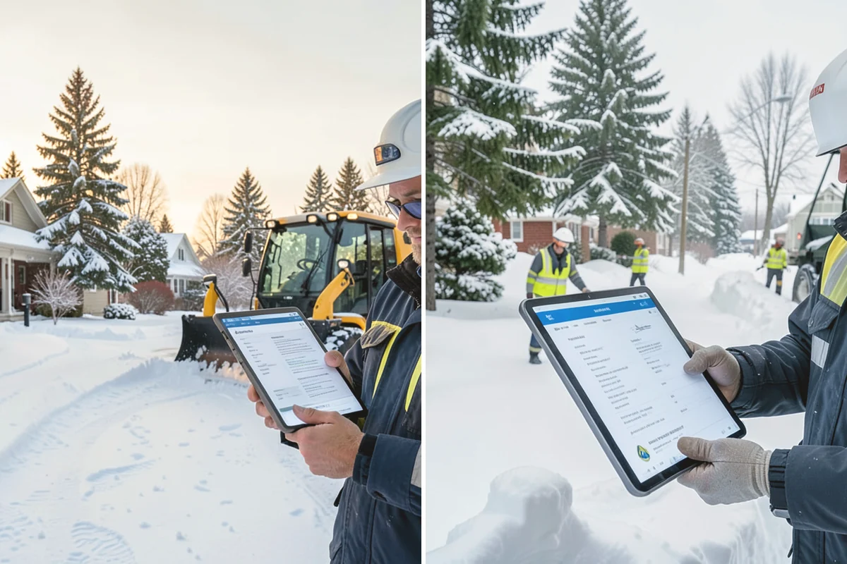 Commercial Snow Removal in Oak Harbor, Island County, WA - Walk the site and map priority zones, obstacles, and snow storage areas