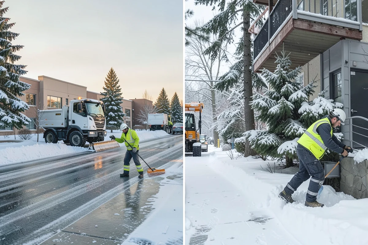 Commercial Snow Removal in Renton, King County, WA - Walk the site and map priority zones, obstacles, and snow storage areas