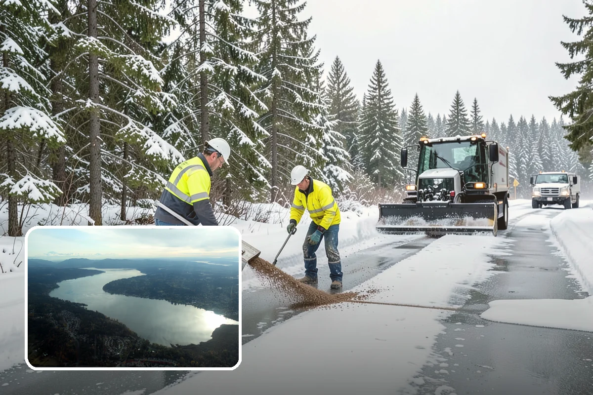 Commercial Snow Removal in Sammamish, King County, WA - Priority plowing that keeps customers and staff arriving on schedule