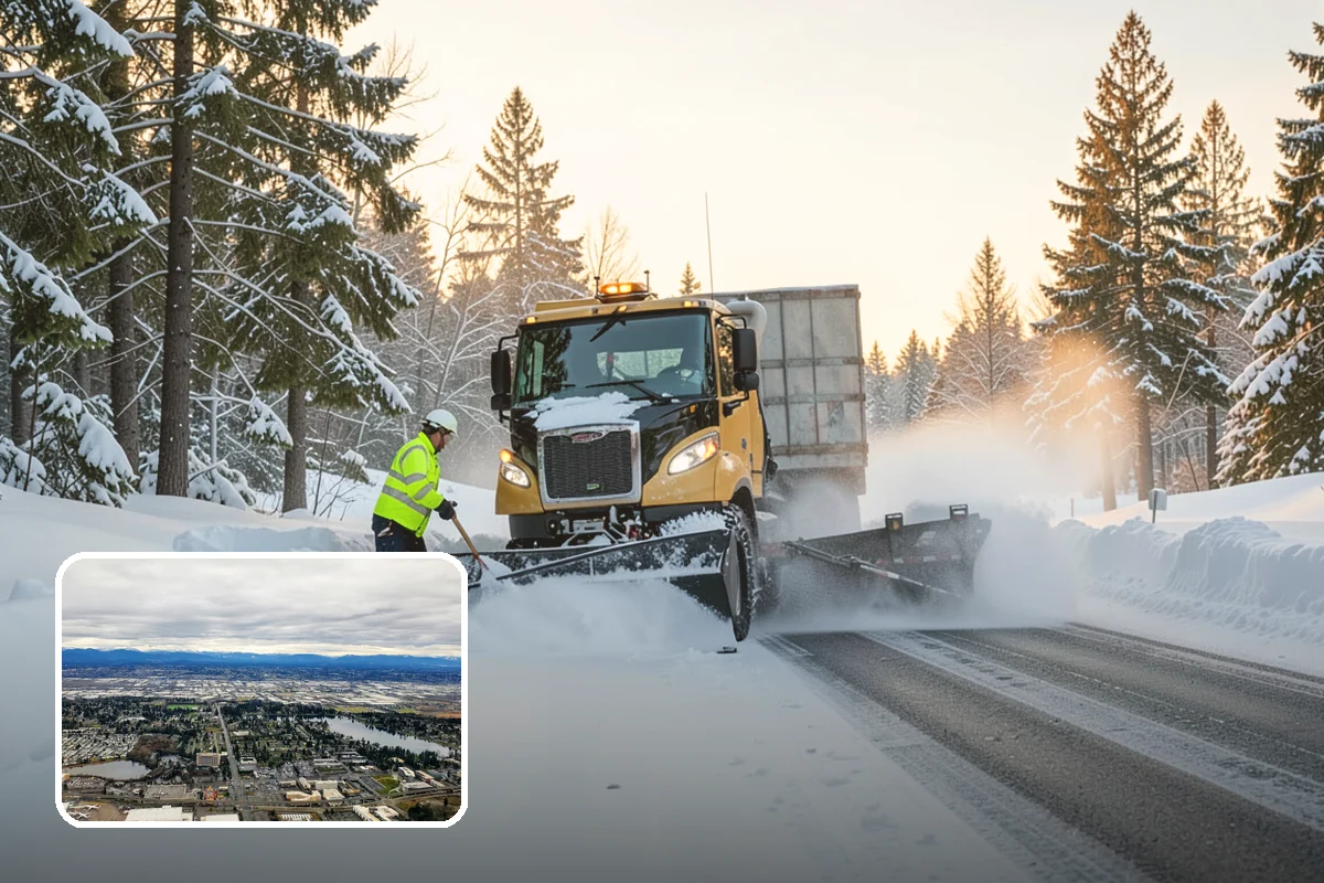 Commercial Snow Removal in SeaTac, King County, WA - Priority plowing that keeps customers and staff arriving on schedule