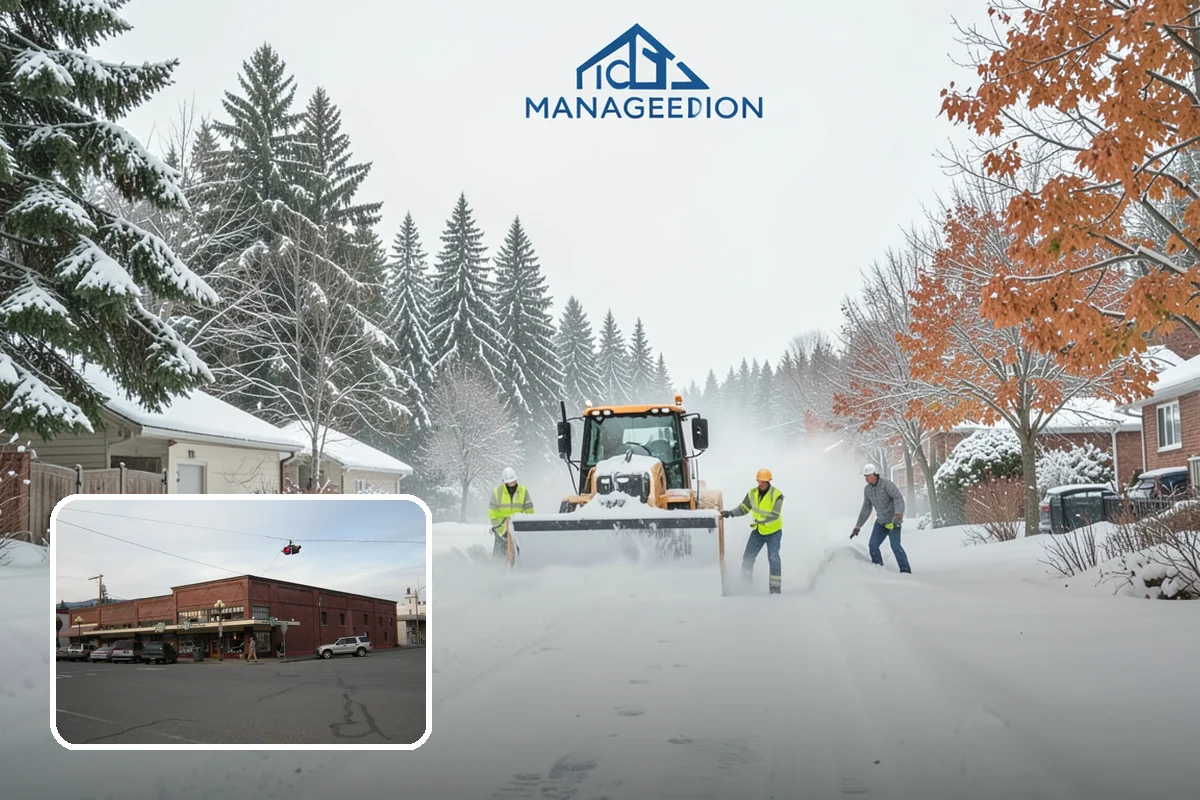 Commercial Snow Removal in Sedro-Woolley, Skagit County, WA - Priority plowing that keeps customers and staff arriving on schedule