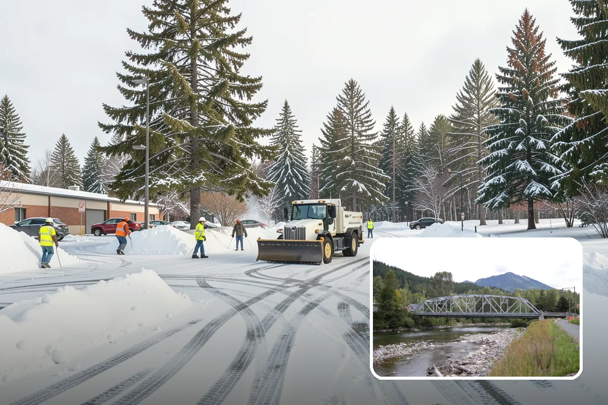 Commercial Snow Removal in Skykomish, King County, WA - Priority plowing that keeps customers and staff arriving on schedule