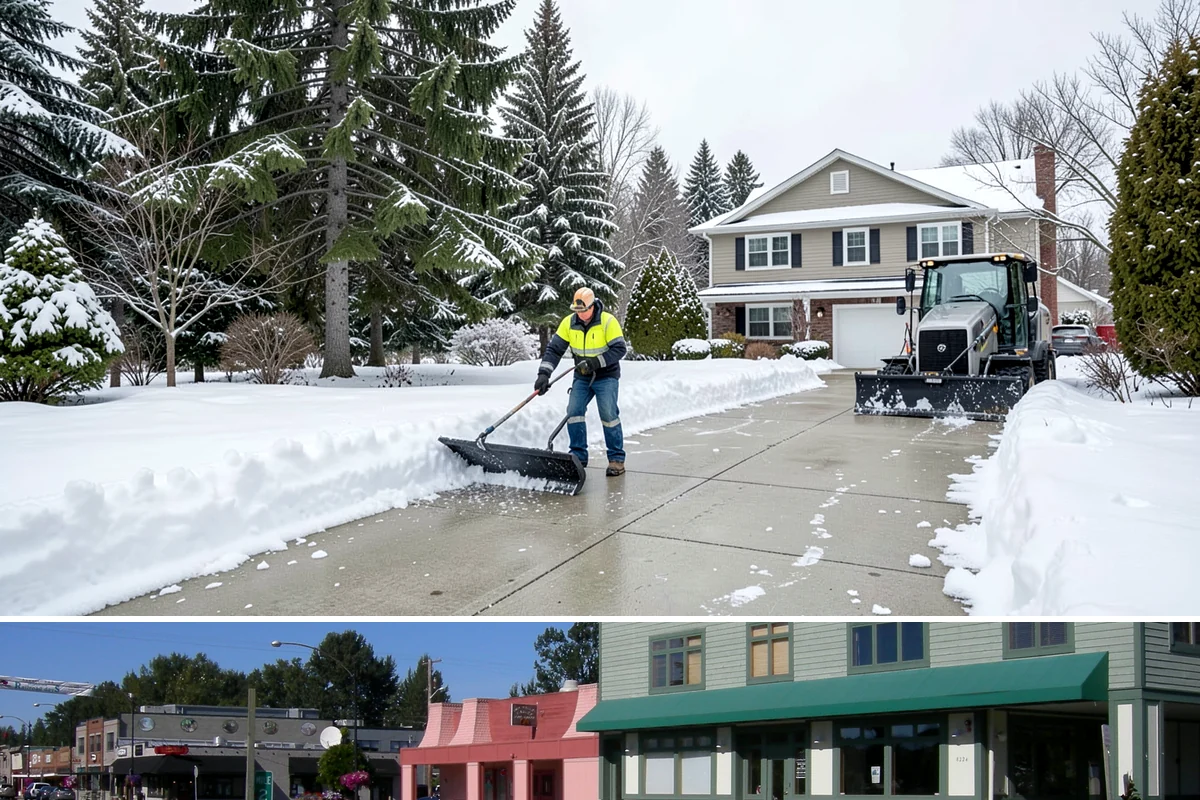 Commercial Snow Removal in Snoqualmie, King County, WA - Western Washington's snow risk runs from late November through February, with the sharpest danger during Fraser outflow events...
