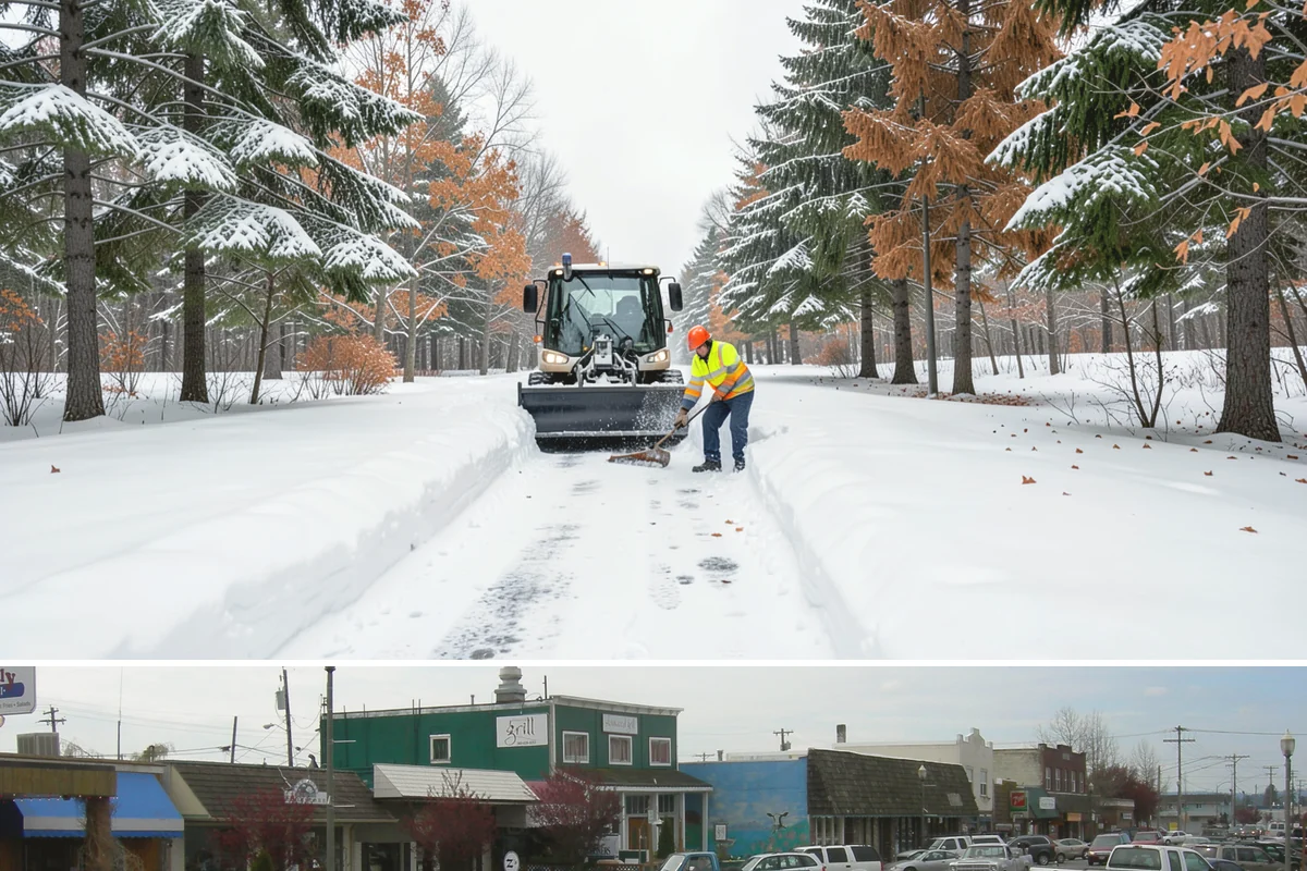 Commercial Snow Removal in Stanwood, Snohomish County, WA - Western Washington's snow risk runs from late November through February, with the sharpest danger during Fraser outflow events...