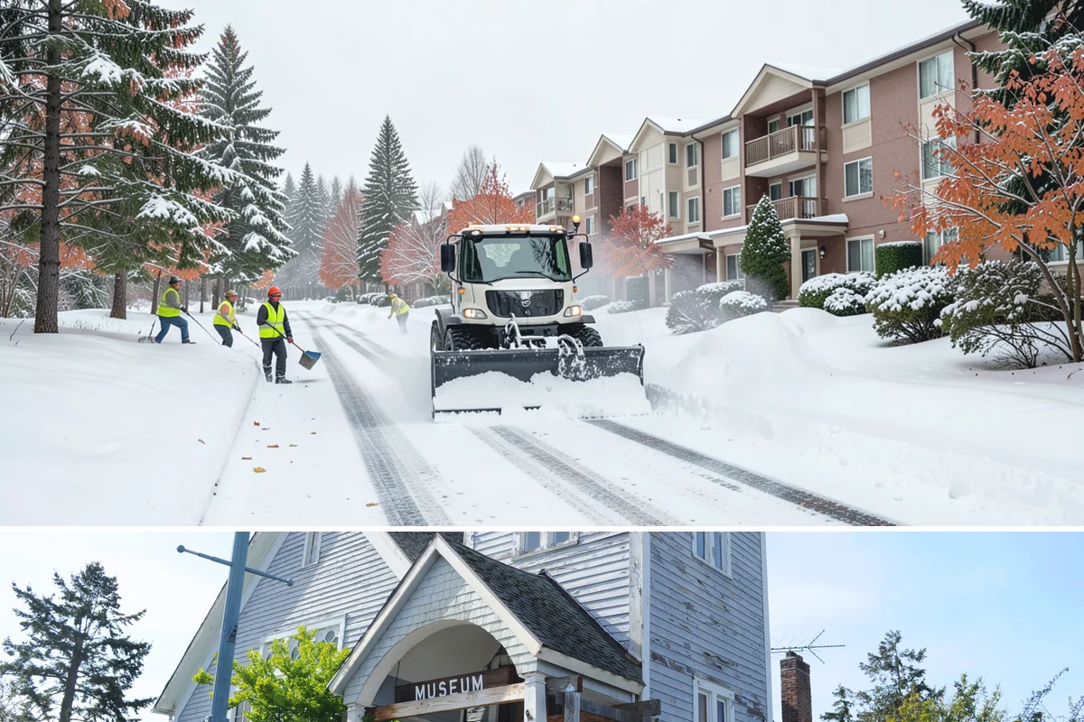 Commercial Snow Removal in Steilacoom, Pierce County, WA - Western Washington's snow risk runs from late November through February, with the sharpest danger during Fraser outflow events...