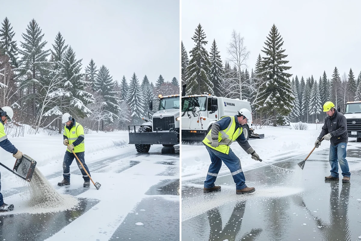 Commercial Snow Removal in Sumner, Pierce County, WA - Walk the site and map priority zones, obstacles, and snow storage areas