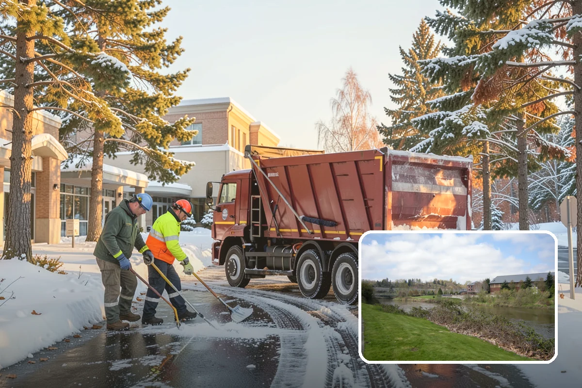 Commercial Snow Removal in Tukwila, King County, WA - Priority plowing that keeps customers and staff arriving on schedule