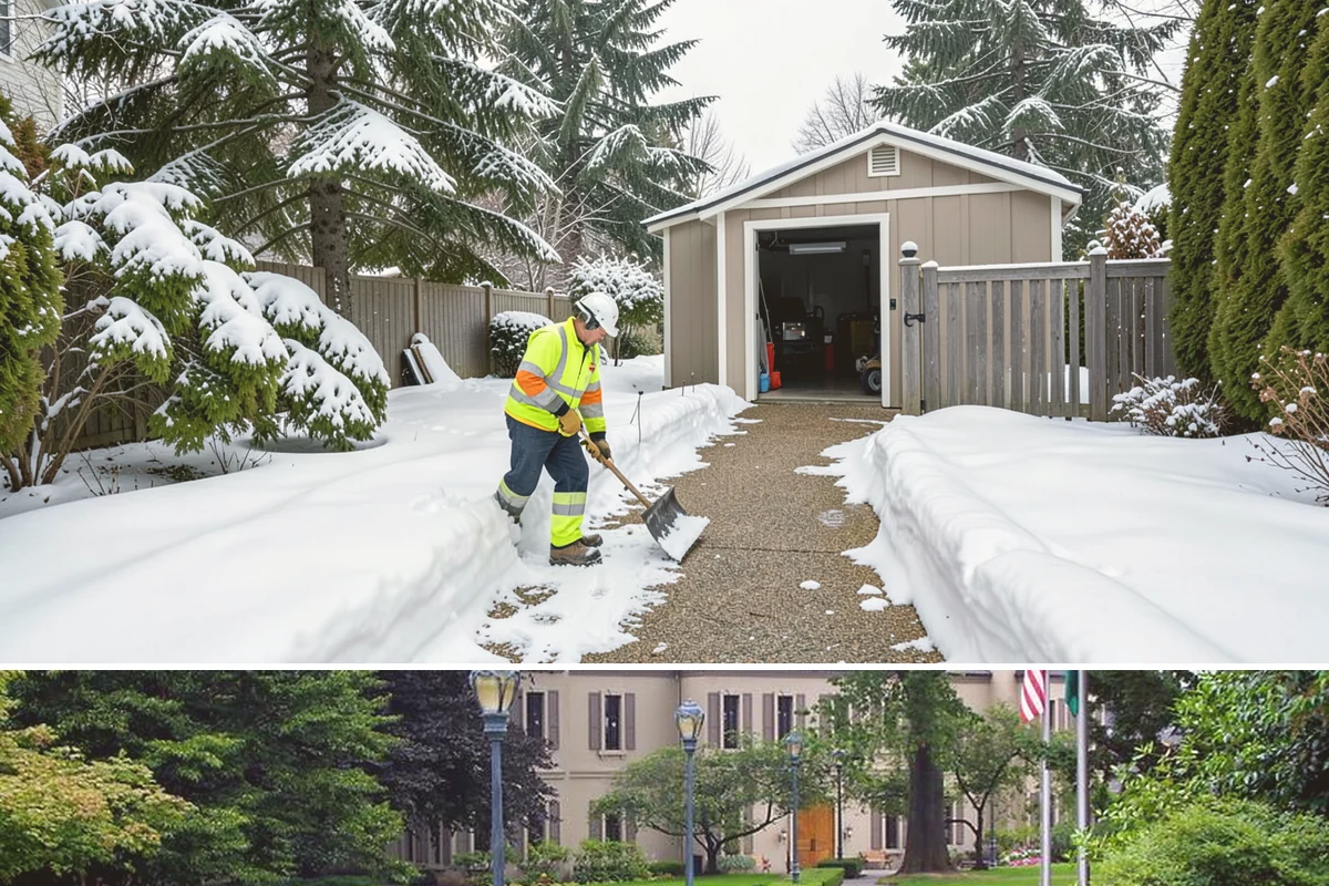 Commercial Snow Removal in Woodinville, King County, WA - Western Washington's snow risk runs from late November through February, with the sharpest danger during Fraser outflow events...