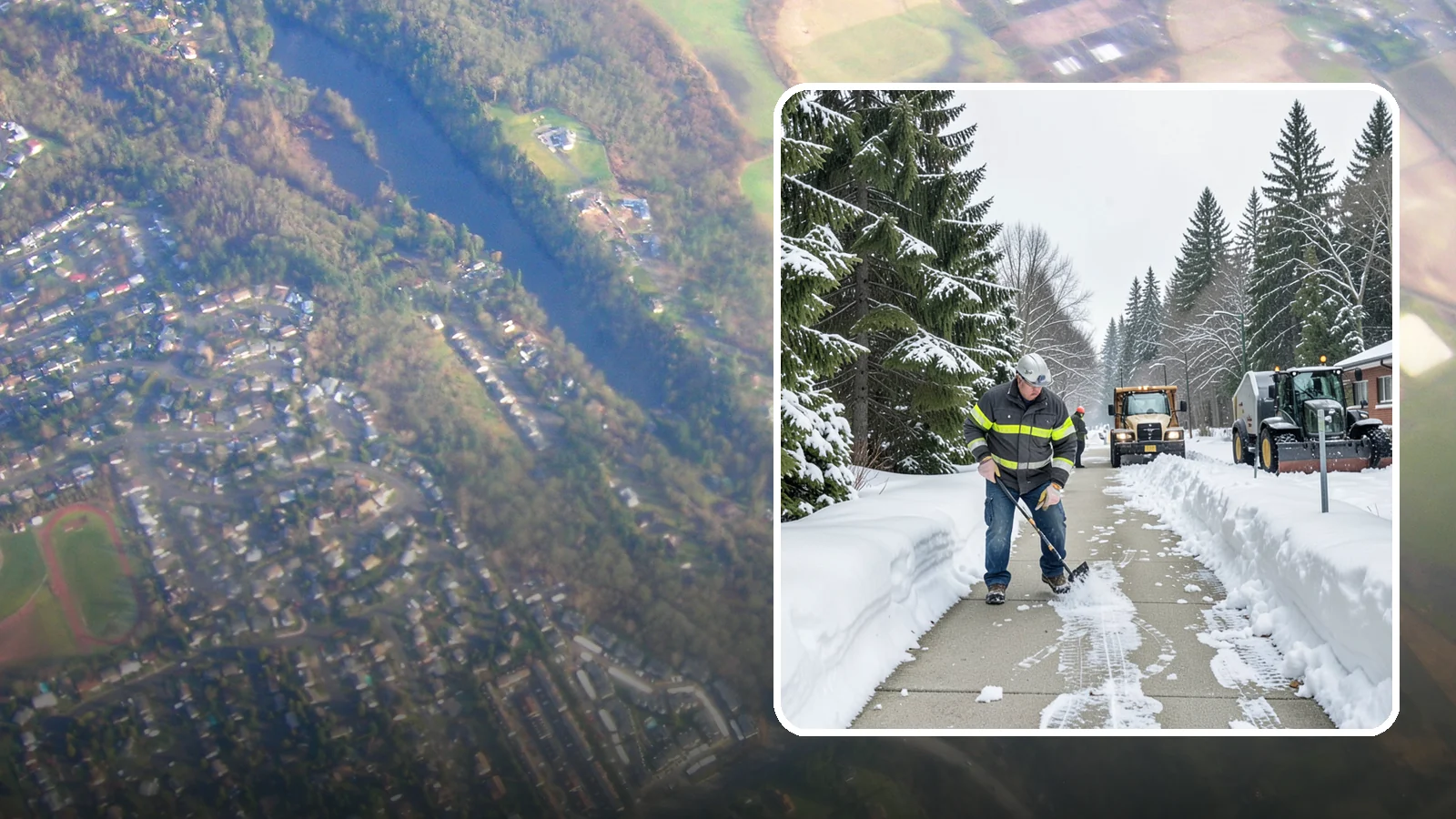Commercial Walkway Clearing in Algona, King County, WA - Keep the internal walkways across your commercial property safe for staff and visitors during winter weather.