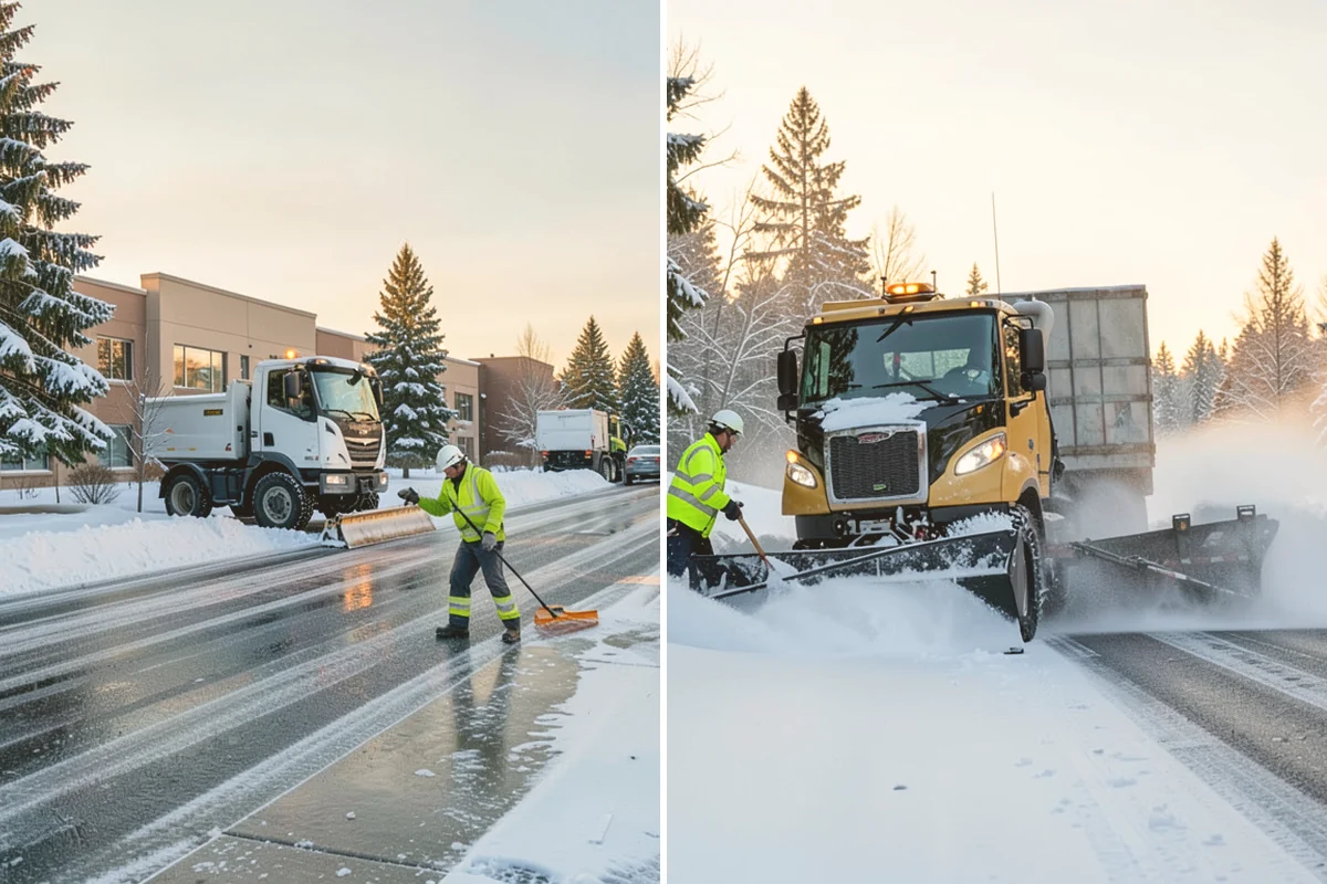Commercial Walkway Clearing in Algona, King County, WA - Map every internal walkway and connecting path