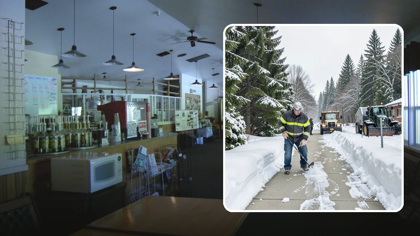 Commercial Walkway Clearing in Black Diamond, King County, WA - Keep the internal walkways across your commercial property safe for staff and visitors during winter weather.