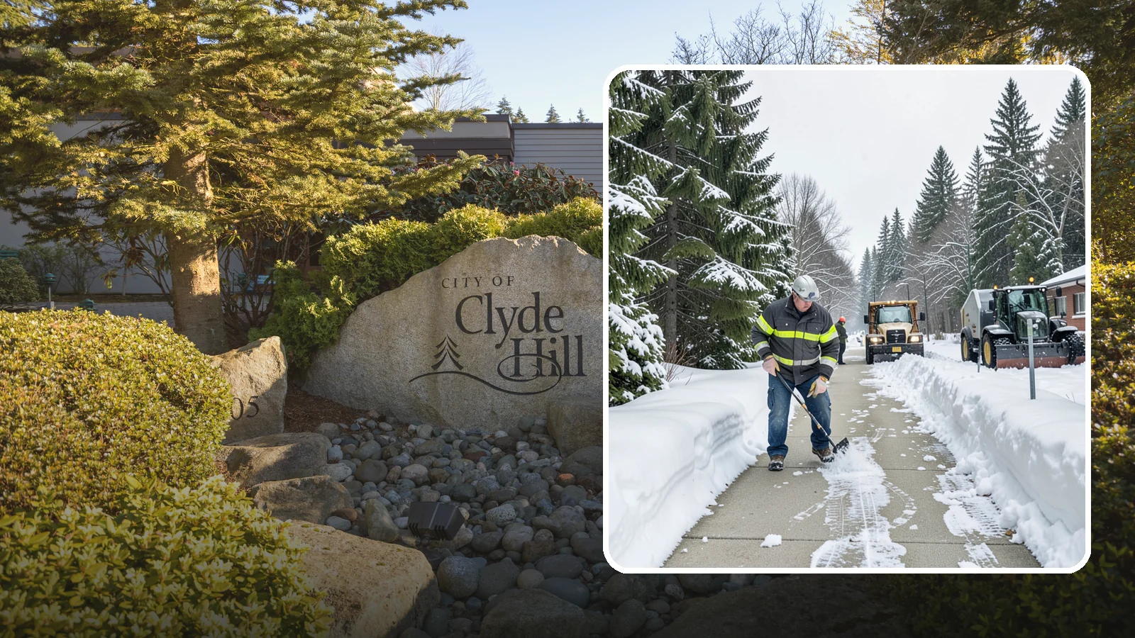 Commercial Walkway Clearing in Clyde Hill, King County, WA - Keep the internal walkways across your commercial property safe for staff and visitors during winter weather.