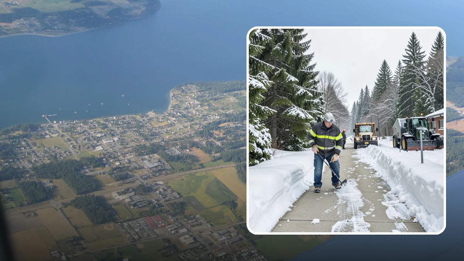 Commercial Walkway Clearing in Coupeville, Island County, WA - Keep the internal walkways across your commercial property safe for staff and visitors during winter weather.