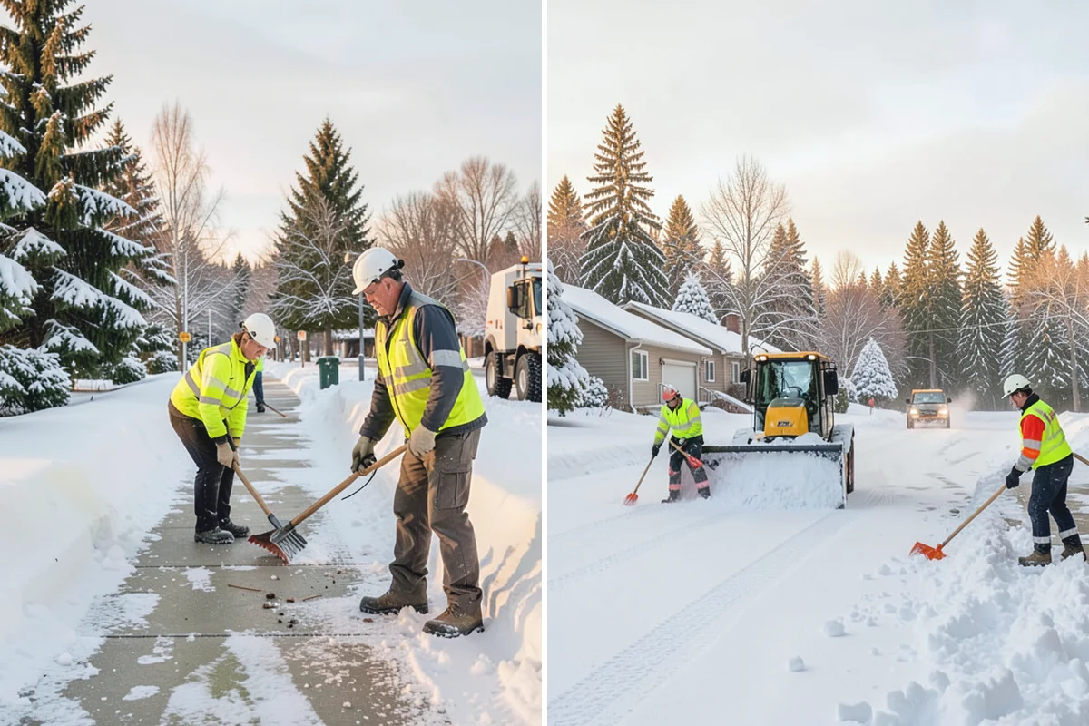 Commercial Walkway Clearing in Granite Falls, Snohomish County, WA - Map every internal walkway and connecting path