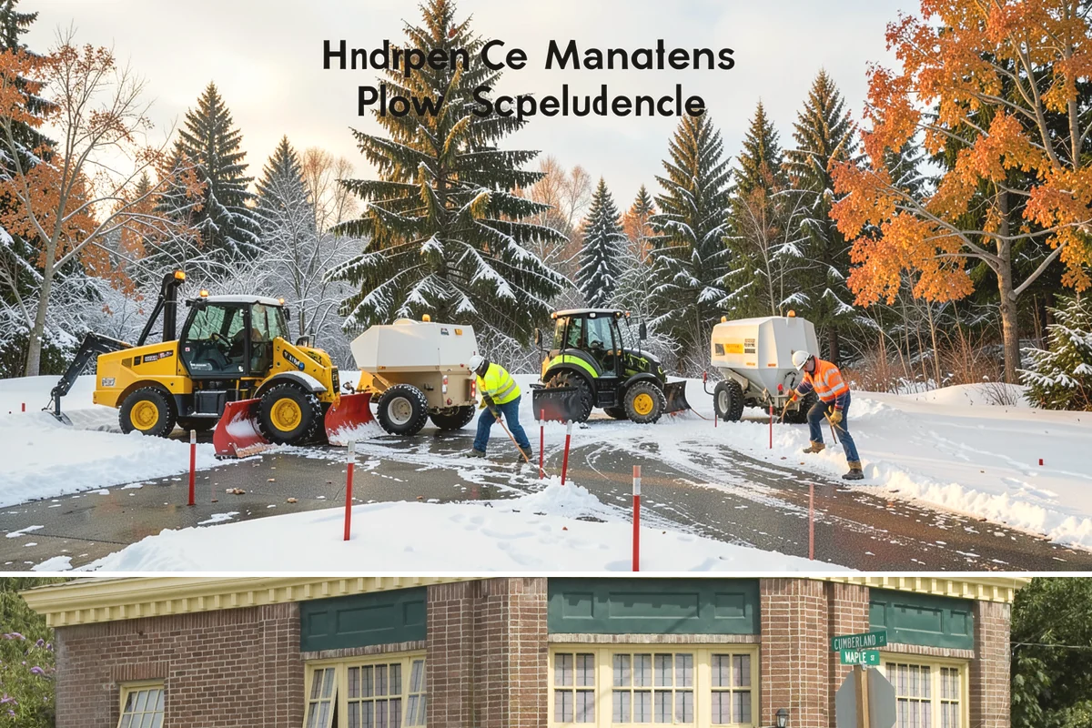 Commercial Walkway Clearing in Hamilton, Skagit County, WA - Internal walkways need consistent treatment through midwinter when shaded connecting paths refreeze long after open areas clear.