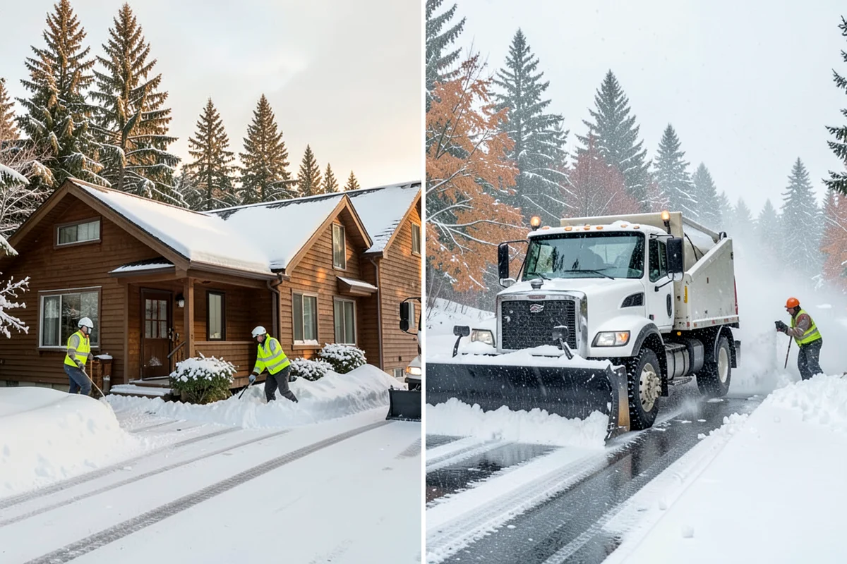 Commercial Walkway Clearing in Hunts Point, King County, WA - Map every internal walkway and connecting path