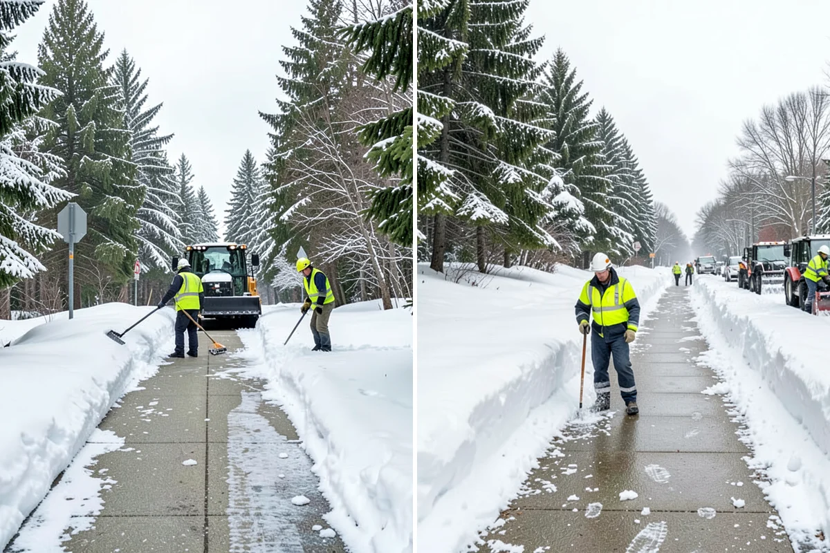 Commercial Walkway Clearing in Normandy Park, King County, WA - Map every internal walkway and connecting path