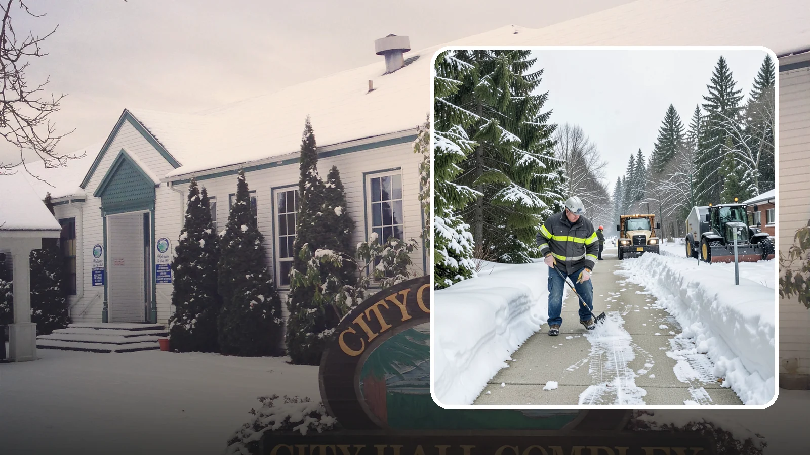 Commercial Walkway Clearing in Pacific, King County, WA - Keep the internal walkways across your commercial property safe for staff and visitors during winter weather.