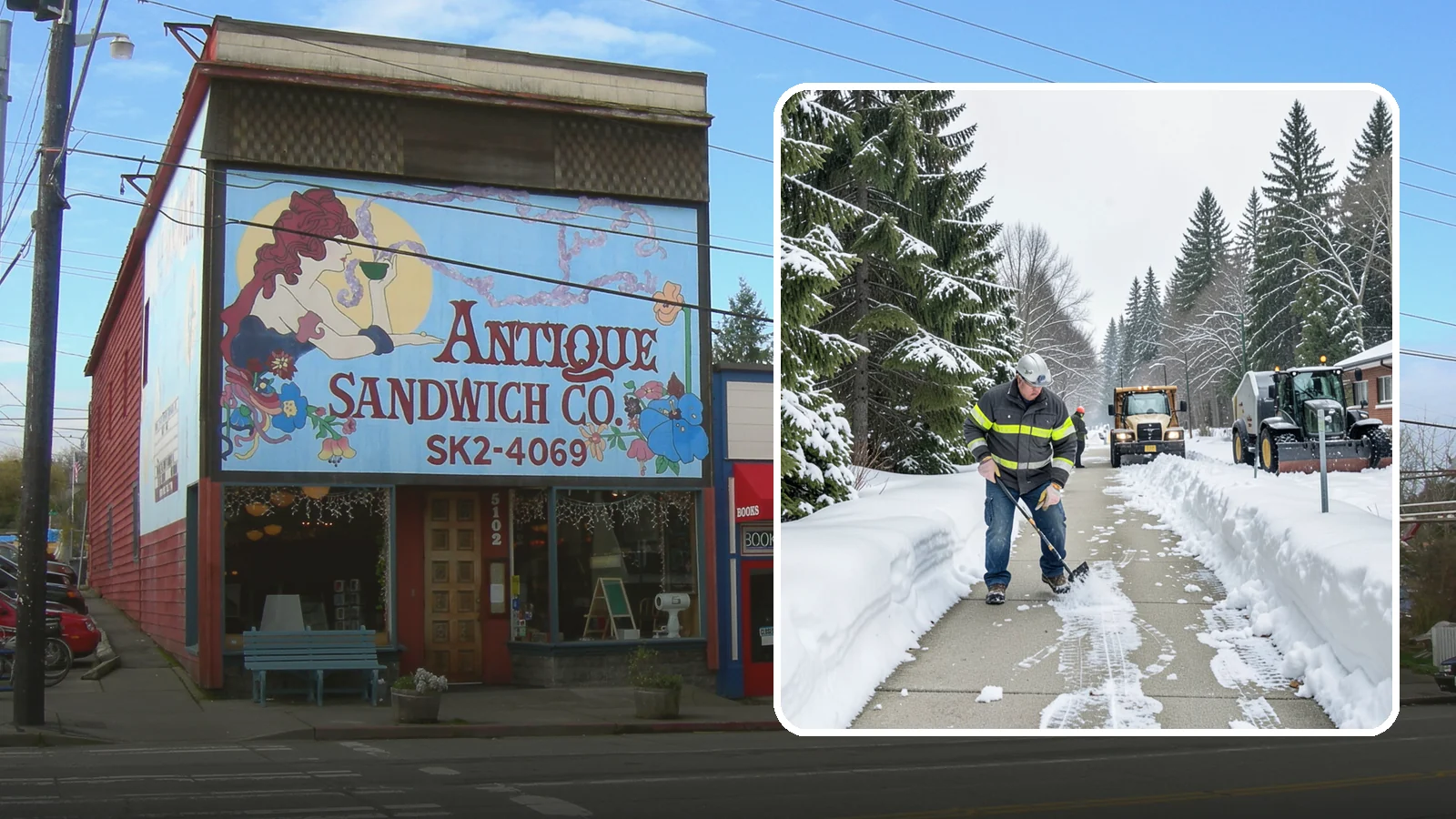 Commercial Walkway Clearing in Ruston, Pierce County, WA - Keep the internal walkways across your commercial property safe for staff and visitors during winter weather.