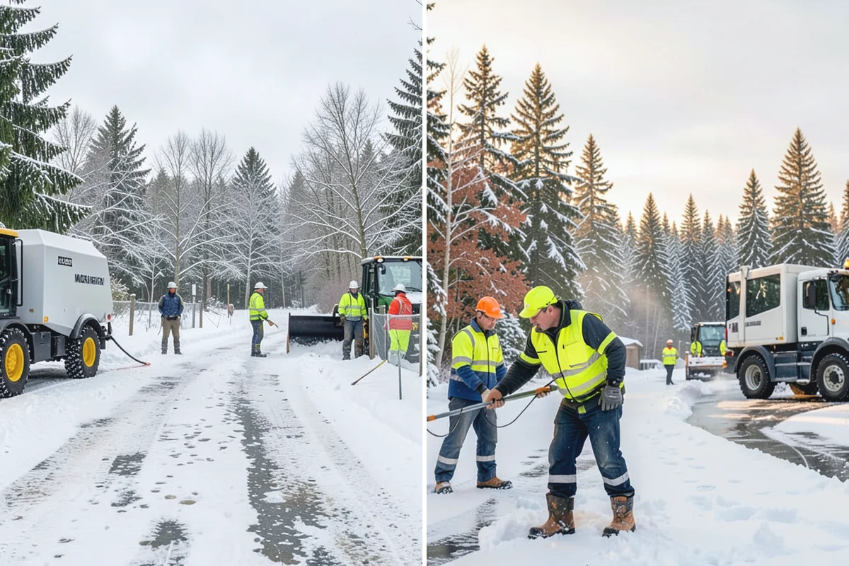 Commercial Walkway Clearing in Skykomish, King County, WA - Map every internal walkway and connecting path