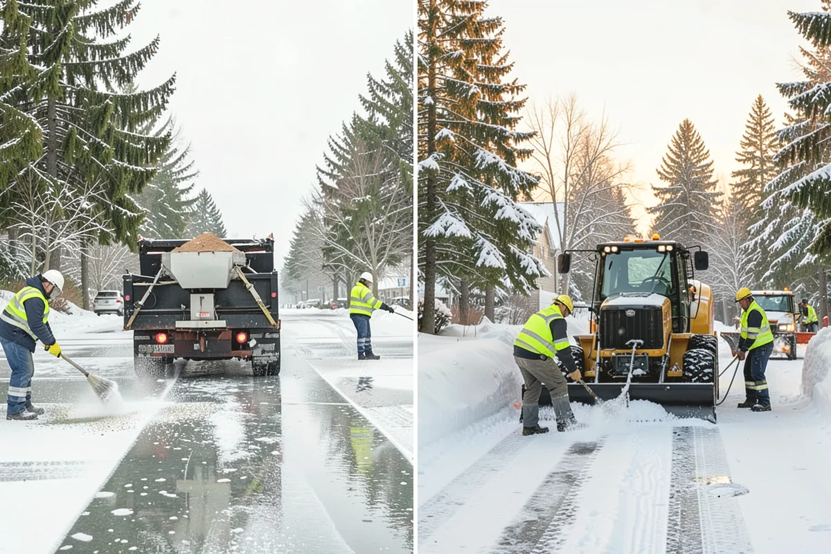 Compact Equipment Snow Removal in Anacortes, Skagit County, WA - Assess access points and surface sensitivity