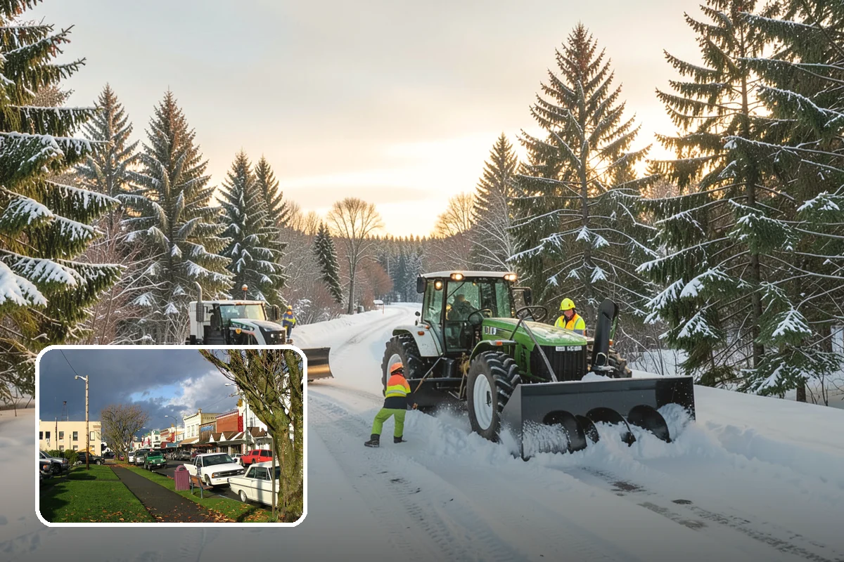 Compact Equipment Snow Removal in Arlington, Snohomish County, WA - Access to gated and enclosed spaces