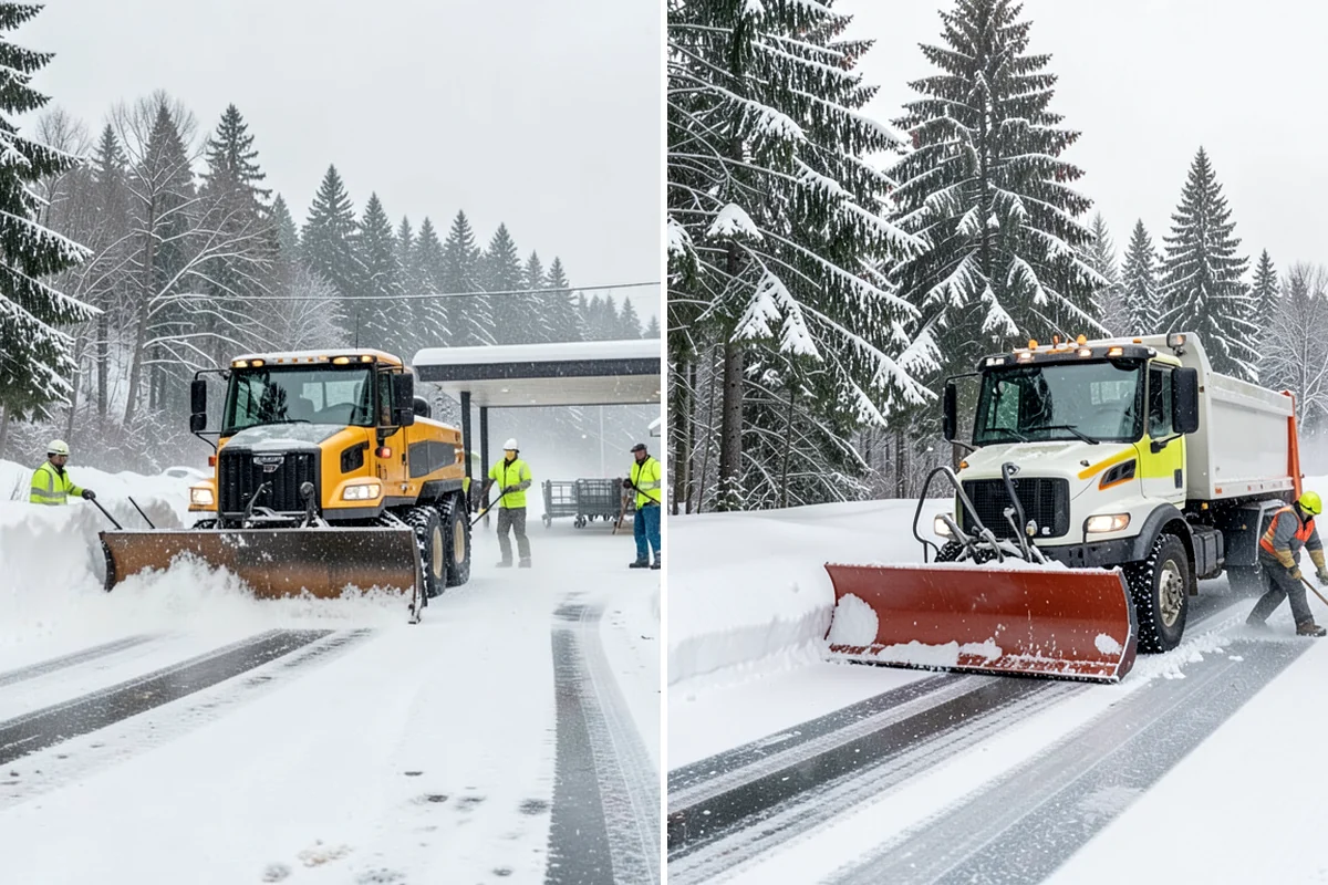 Compact Equipment Snow Removal in Arlington, Snohomish County, WA - Assess access points and surface sensitivity