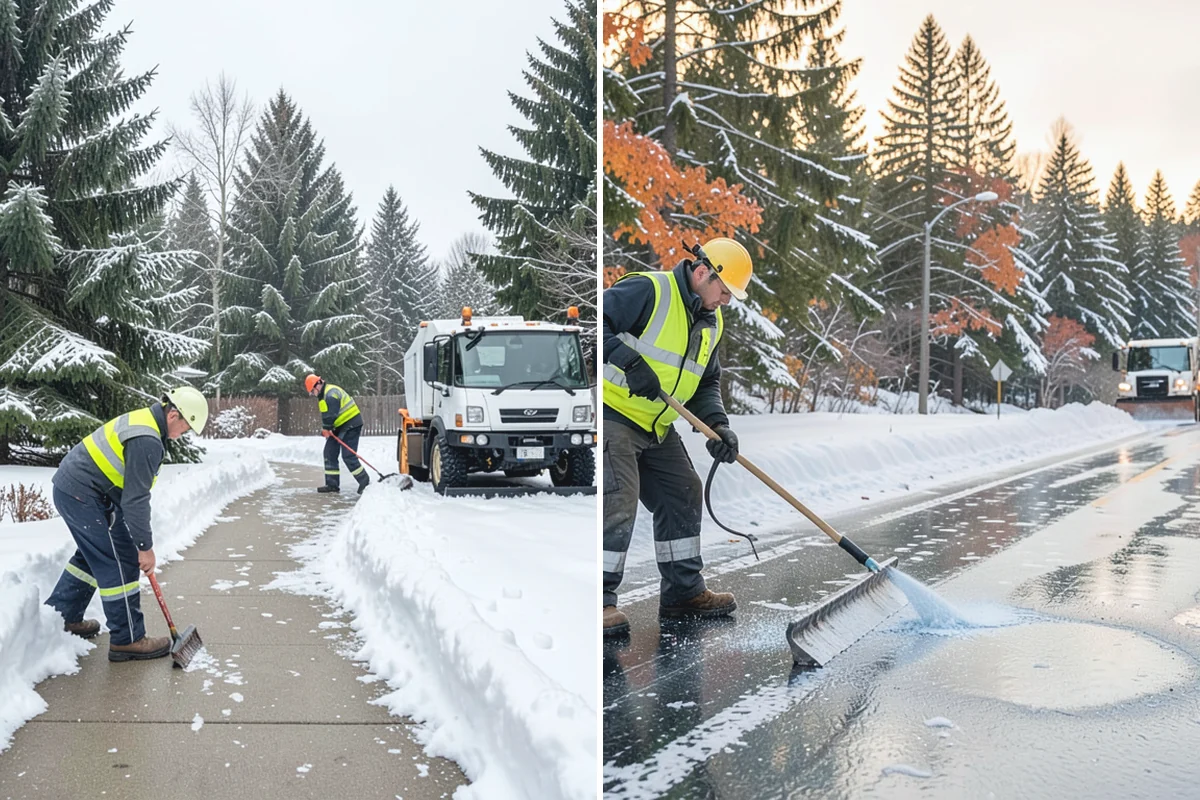 Compact Equipment Snow Removal in Auburn, King County, WA - Assess access points and surface sensitivity