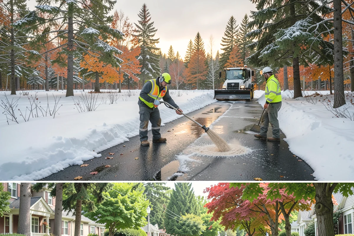 Compact Equipment Snow Removal in Beaux Arts Village, King County, WA - Compact equipment is most requested for enclosed spaces during peak snow from December to February.