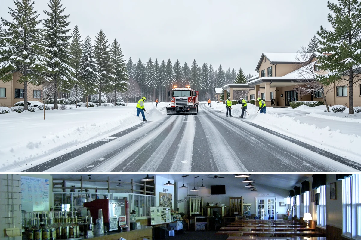 Compact Equipment Snow Removal in Black Diamond, King County, WA - Compact equipment is most requested for enclosed spaces during peak snow from December to February.
