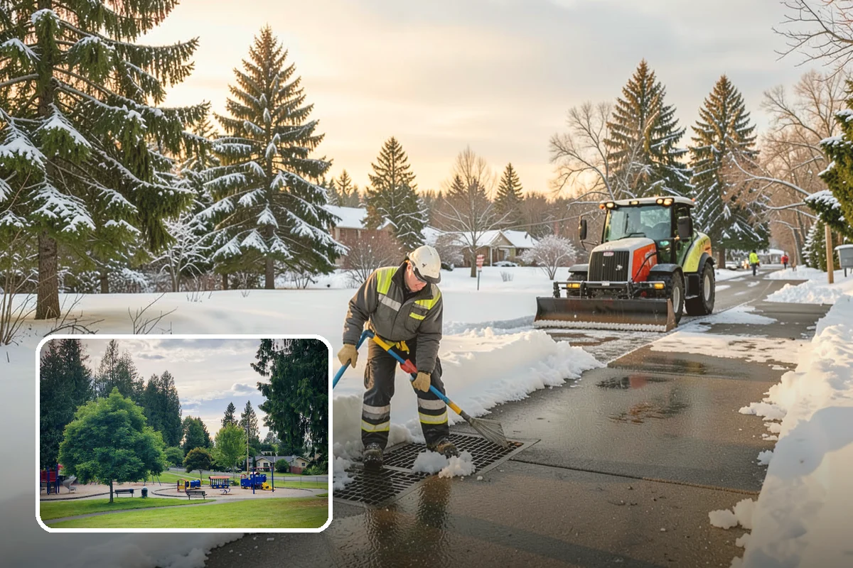 Compact Equipment Snow Removal in Bonney Lake, Pierce County, WA - Access to gated and enclosed spaces