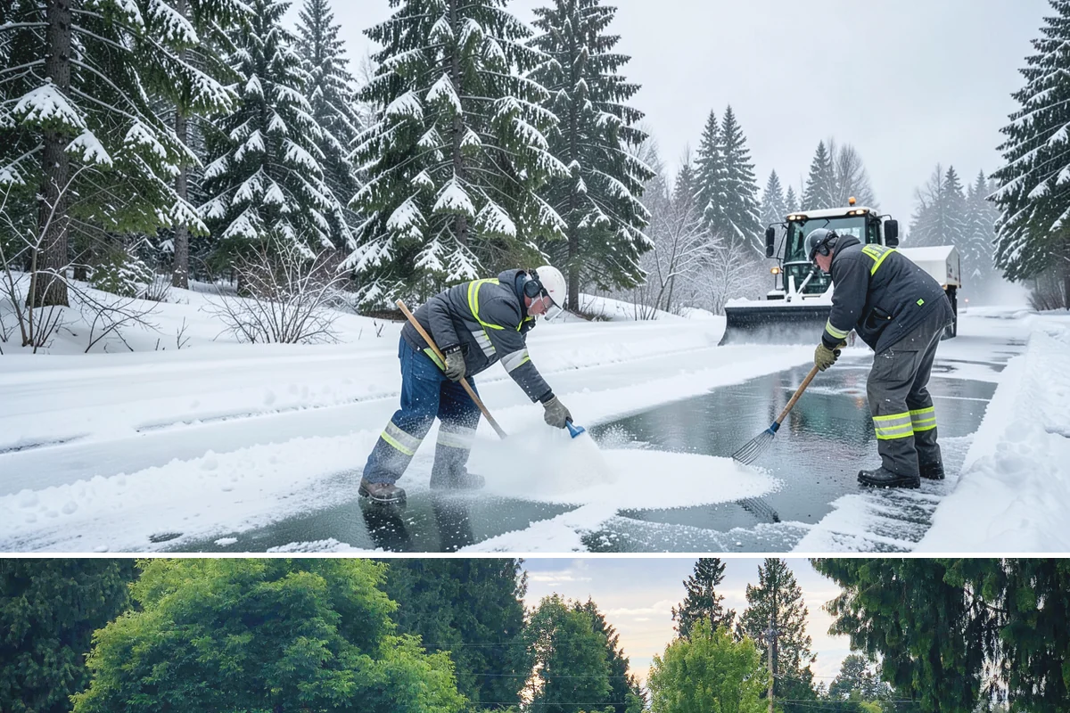 Compact Equipment Snow Removal in Bonney Lake, Pierce County, WA - Compact equipment is most requested for enclosed spaces during peak snow from December to February.