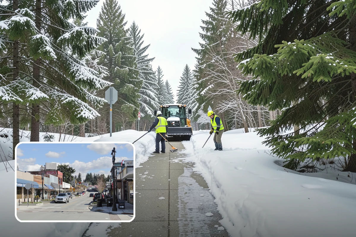 Compact Equipment Snow Removal in Bothell, King County, WA - Access to gated and enclosed spaces