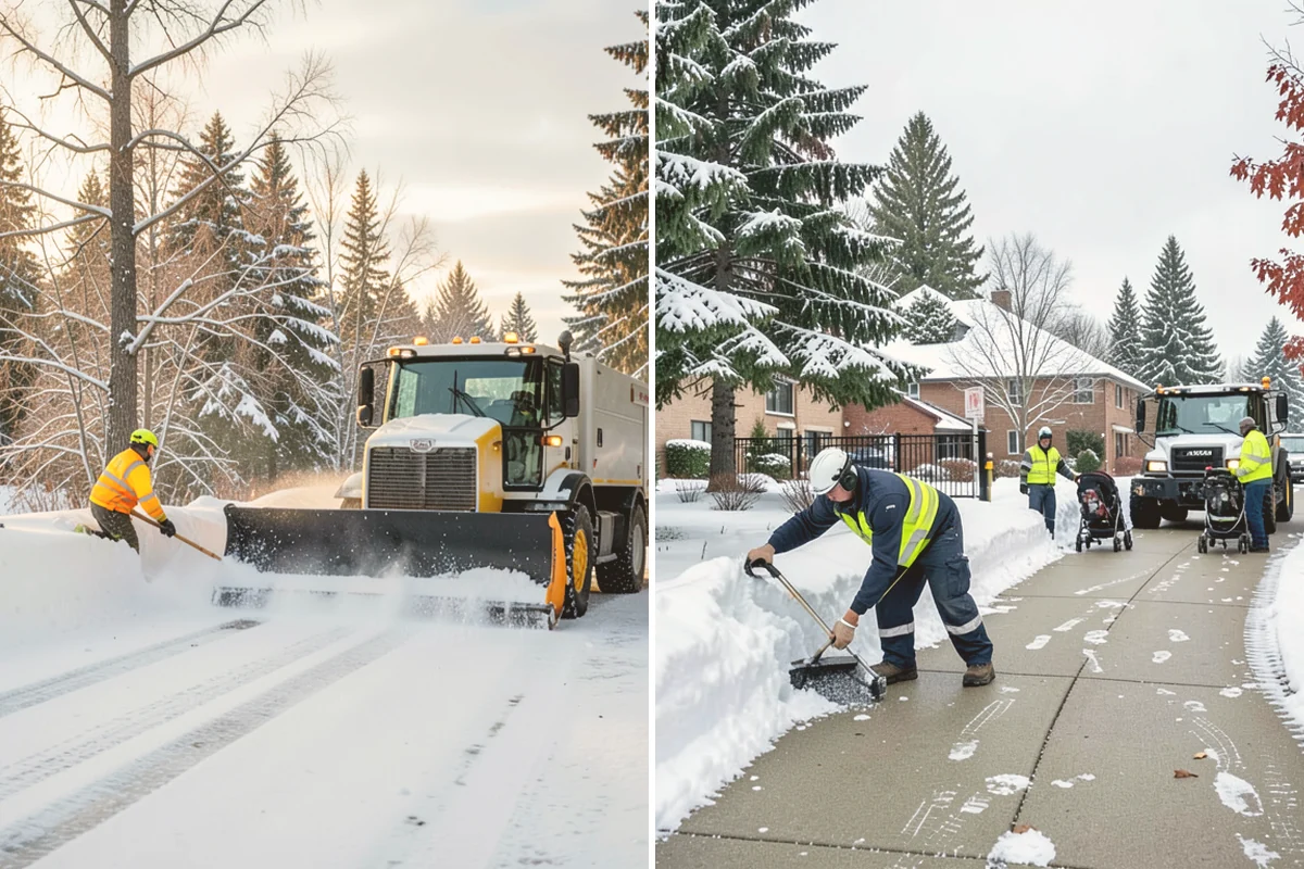 Compact Equipment Snow Removal in Bothell, King County, WA - Assess access points and surface sensitivity